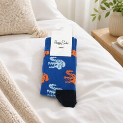 Comfortable Kids Socks with Crocodile Design for 4-6 Year Olds