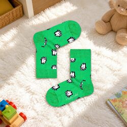 Kids Dog Socks in Combed Cotton - Size 2-3 Years