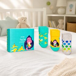 Concise Jungle Print Baby Socks for Infants