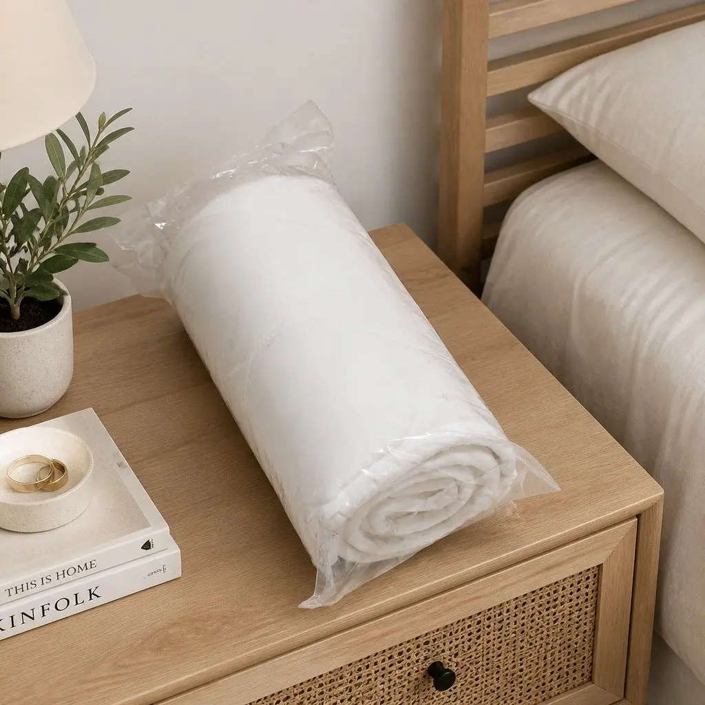 Fiber Bed Pad Kids Bedding Sleeping Mat Nursery Bedroom Protection Pad