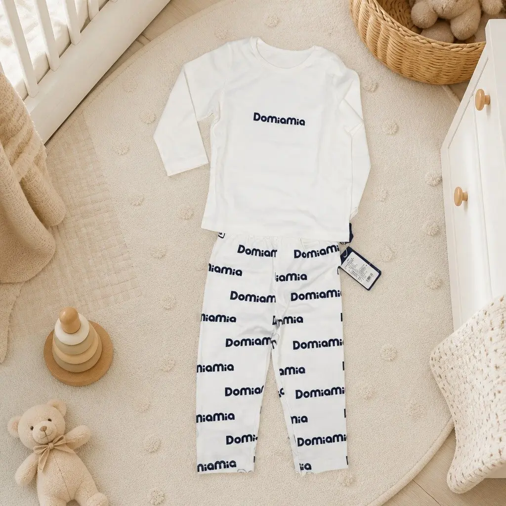 Baby Full Body Outfit Snap Buttons Leisure Wear Infant Soft Clothing Newborn