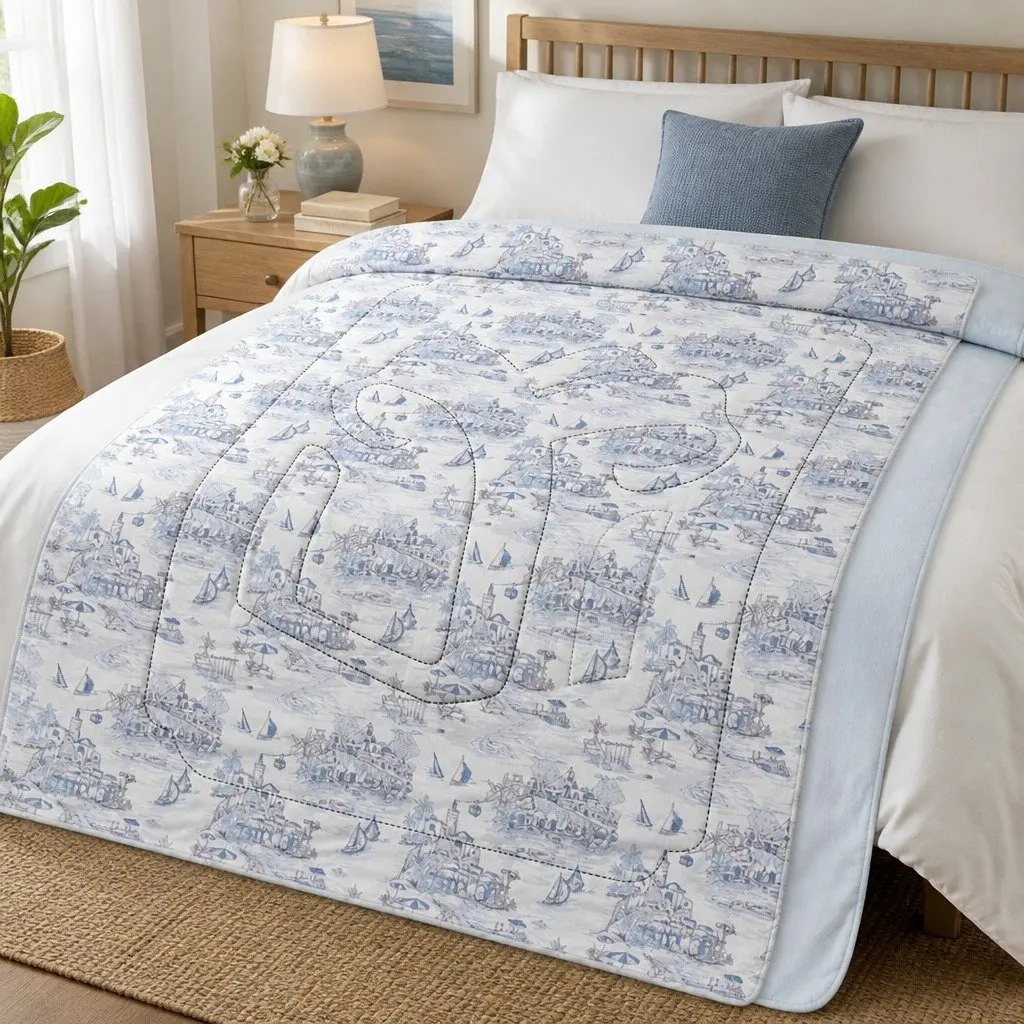 Cooling Comforter Blanket 200x230cm Adult Lightweight Breathable Sleep Bedding