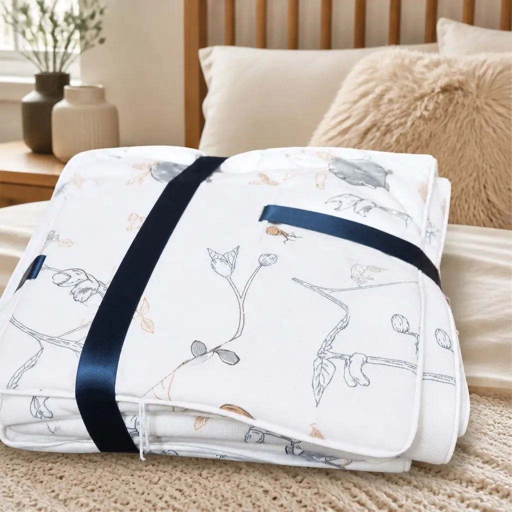 Cooling Comforter Blanket Grey 200x230cm Moisture-Wicking Lightweight Breathable