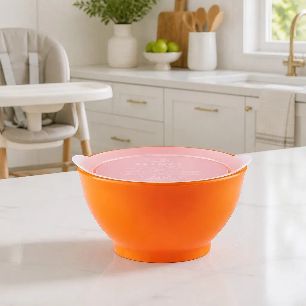 Kids Spill-Proof Anti-Slip Bowl Stage 1 Feeding Self-Feed Training Toddler