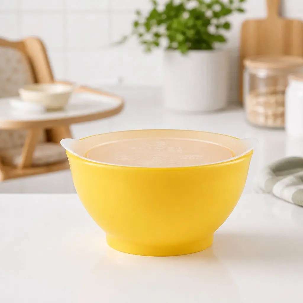 Spill-Proof Anti-Slip Bowl Blue 8oz Smart-Edge Technology Twin Pack