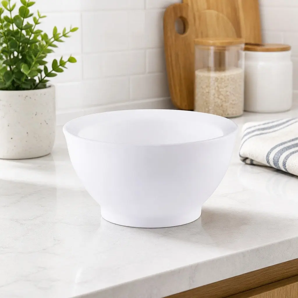 Kids Spill-Proof Bowl Green 8oz Anti-Slip Twin Pack with Lid
