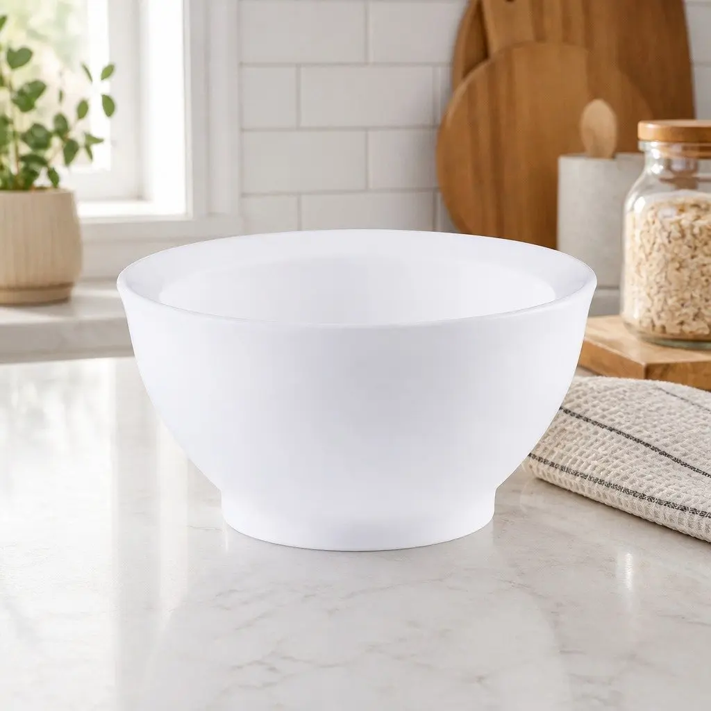 Spill-Proof Anti-Slip Bowl Orange 8oz Smart-Edge Technology Twin Pack