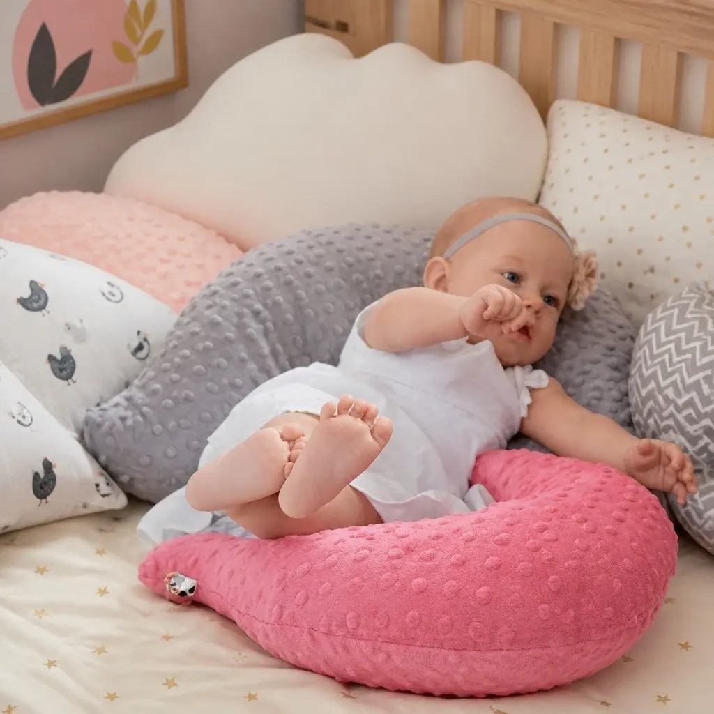 Hen Pillow Opal Large Soft Toy for Kids Sleeping Feeding Comfort Support