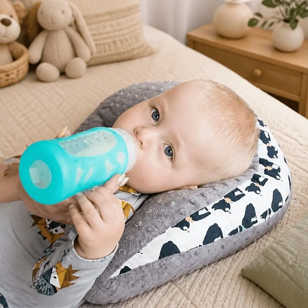 Hen Pillow Opal Large Soft Toy for Kids Sleeping Feeding Comfort Support