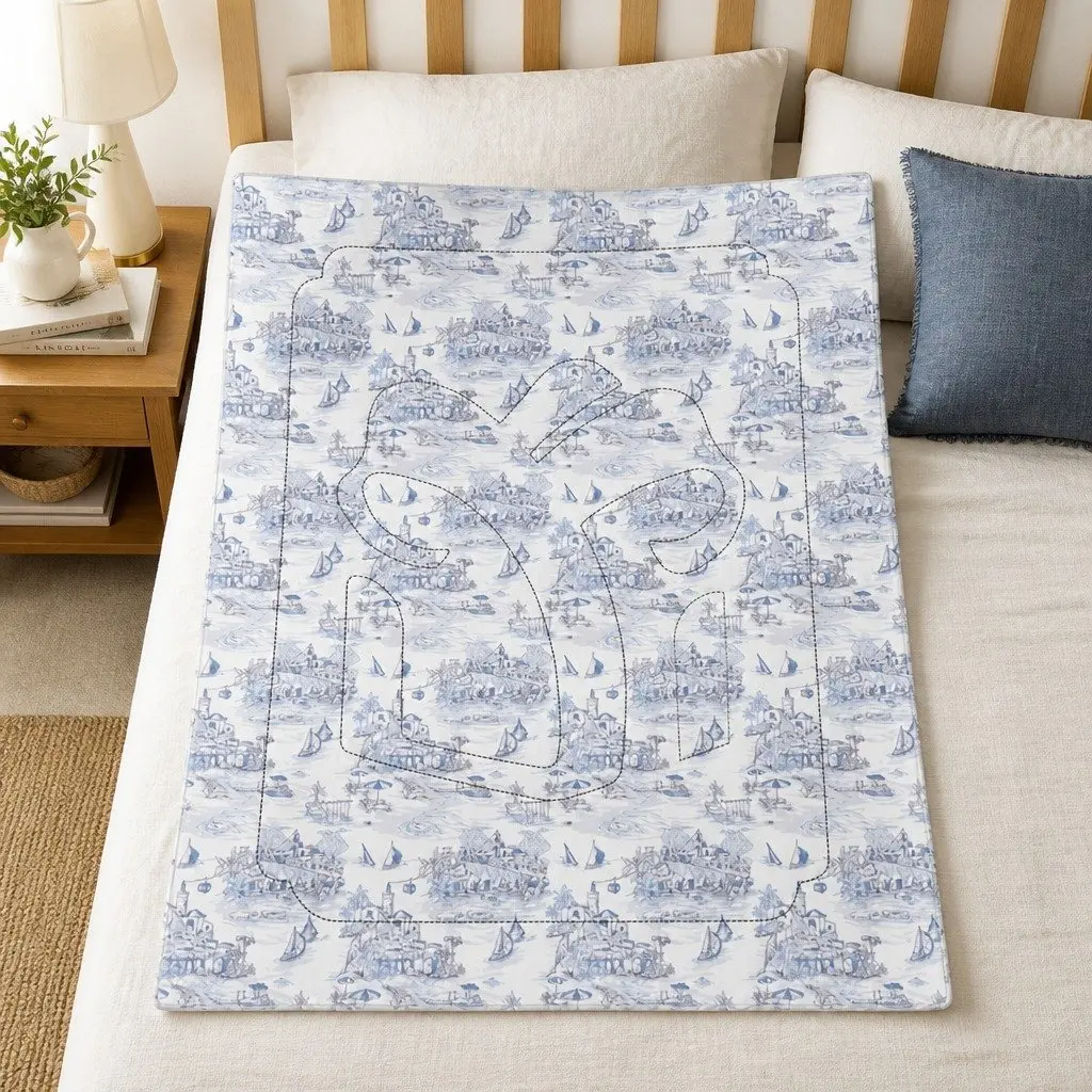 Cooling Comforter Blanket 200x230cm Moisture-Wicking Soft Lightweight All Season