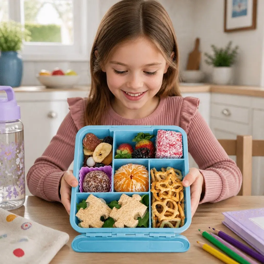 Puzzle Sandwich Cutter Set Large Creates Fun Shaped Sandwiches Minimizes Waste