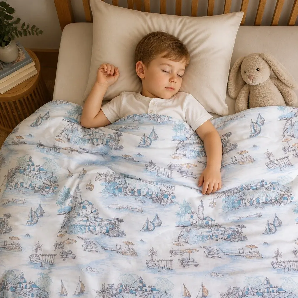 Kids Cooling Comforter Blanket Soft Lightweight Moisture-Wicking 120x150cm
