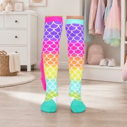 Mermaid Socks with Fun Tassels for Kids and Adults