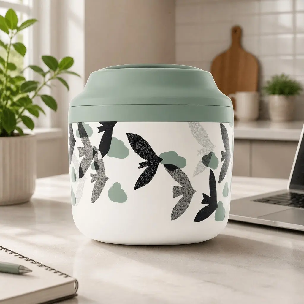 Insulated Lunch Box 550ML Stainless Steel Airtight Container Kids Food Storage