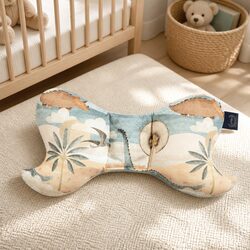 Angel's Wings Head Support Pillow for Baby Pram Stroller Bassinet Infant Travel