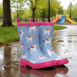 Kids' Rain Boots: Waterproof and Slip-Resistant