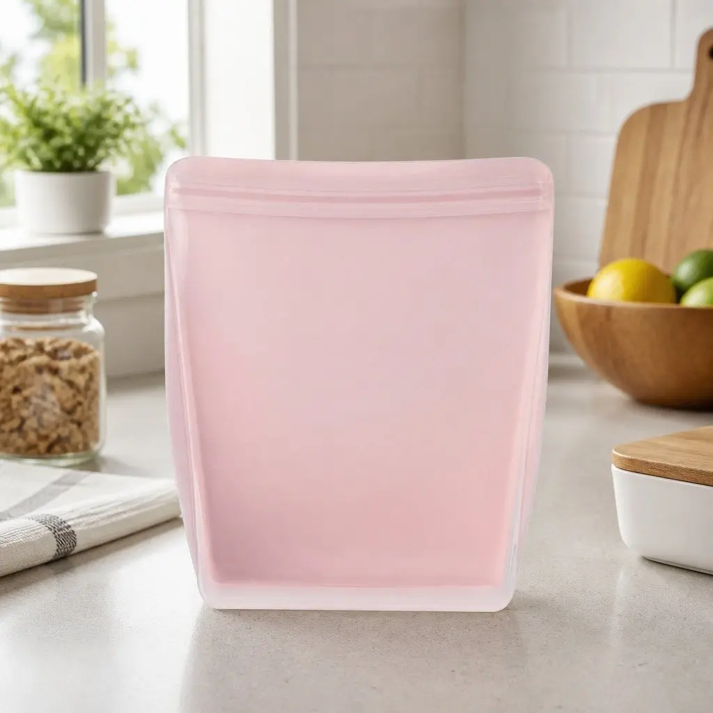 Silicone Food Storage Bag 1L for Easy Cooking