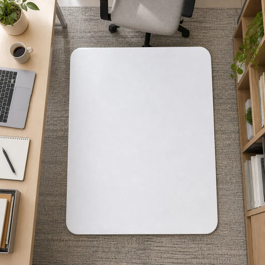 Chair Mat Clear 120X90cm Floor Protector for Office Carpet Home Desk Rolling