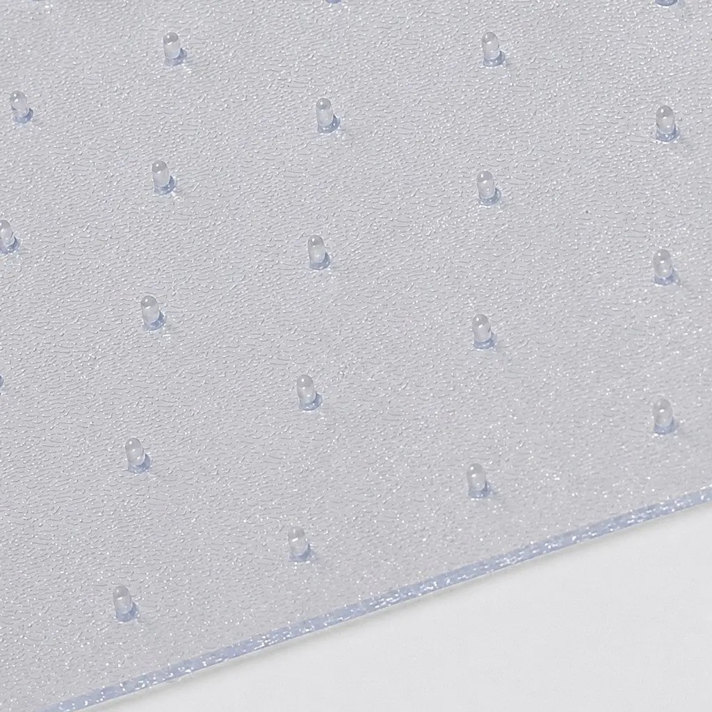 Chair Mat Office Carpet Floor Protector 120X90cm Clear PVC Gripper Desk