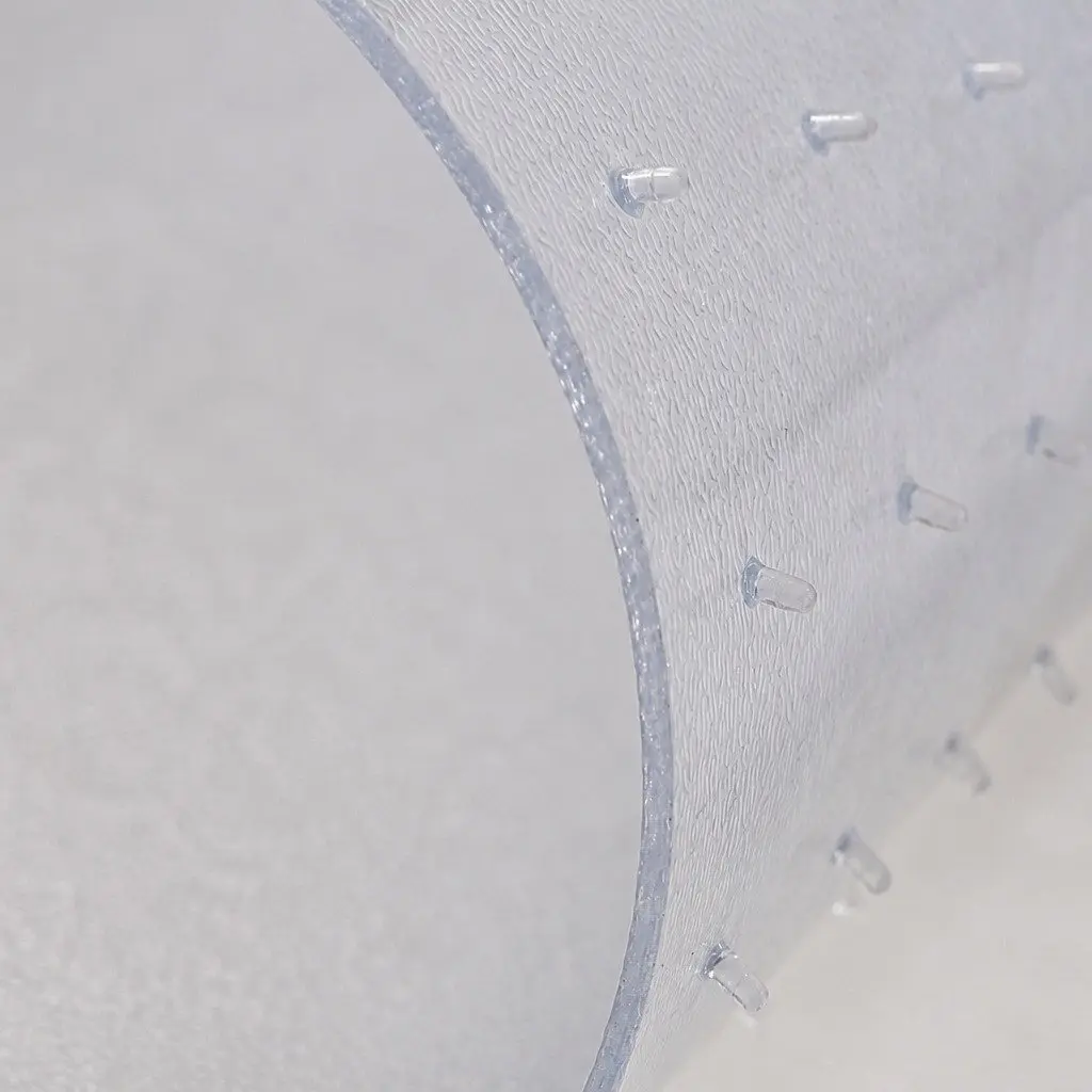 Chair Mat Office Carpet Floor Protector 120X90cm Clear PVC Gripper Desk