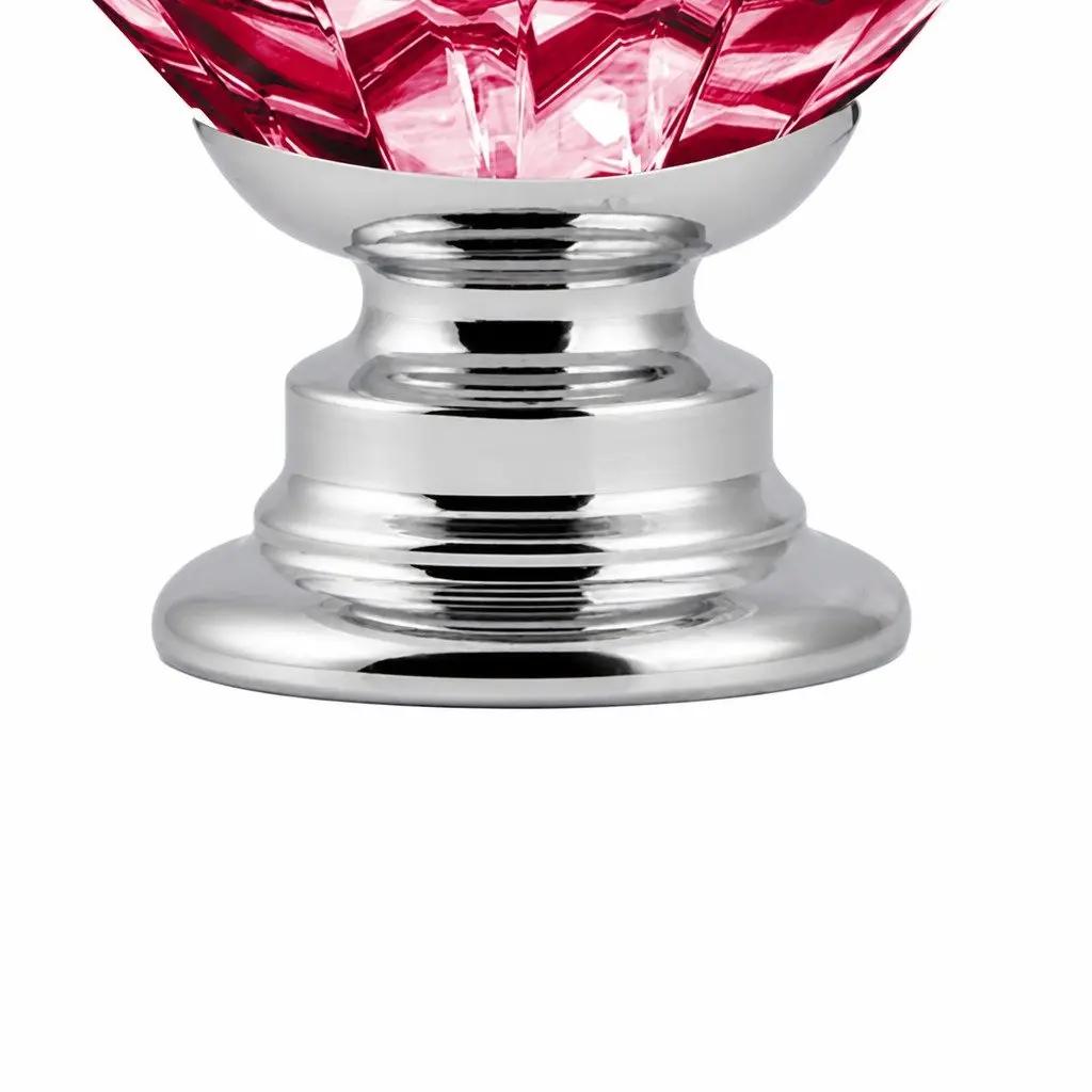 16 Piece Crystal Diamond Cabinet Knobs Red 30mm Light Reflecting Facets