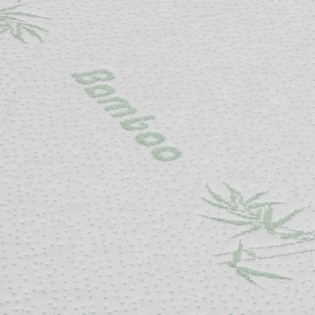 Memory Foam Mattress Topper White Blue King Single 5cm Cool Gel Bamboo Cover Sleep Support