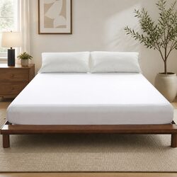Mattress Protector Fully Fitted Waterproof Terry Cotton Dust Mite Barrier