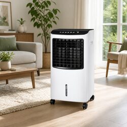 Evaporative Air Cooler Conditioner 8L Tank White Humidifier Purifier Fan Remote