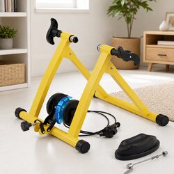 Compact Indoor Bike Trainer Stand with Easy Setup