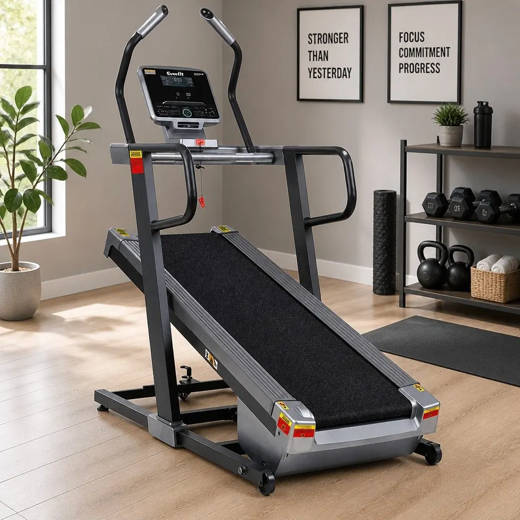 Electric Incline Trainer Treadmill Home Gym Fitness Machine Auto Incline Walking