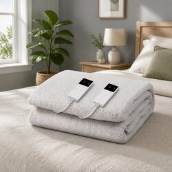 King Size Heated Blanket with Smart Controls and Comfort
