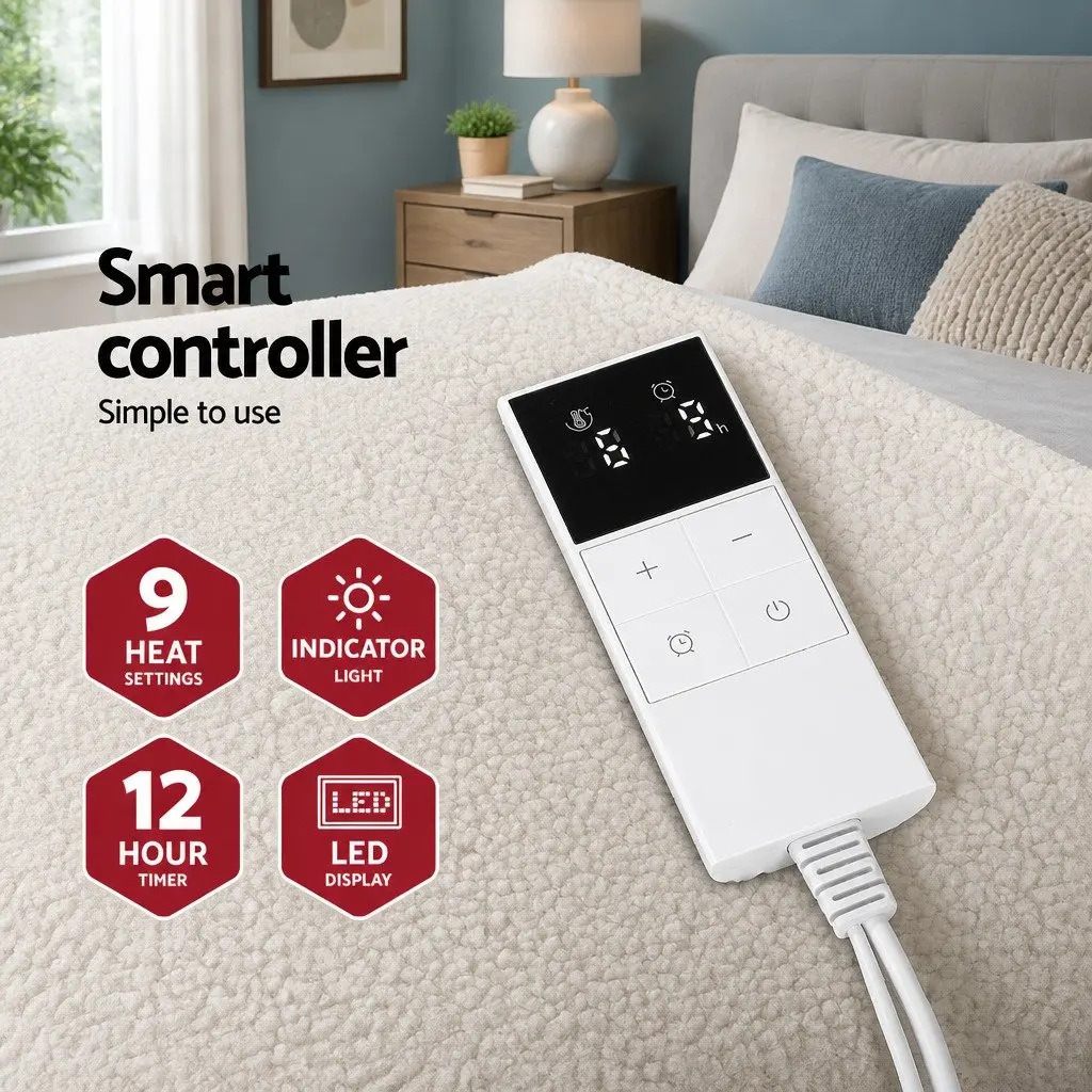 Electric Blanket for Single Bed Warmth