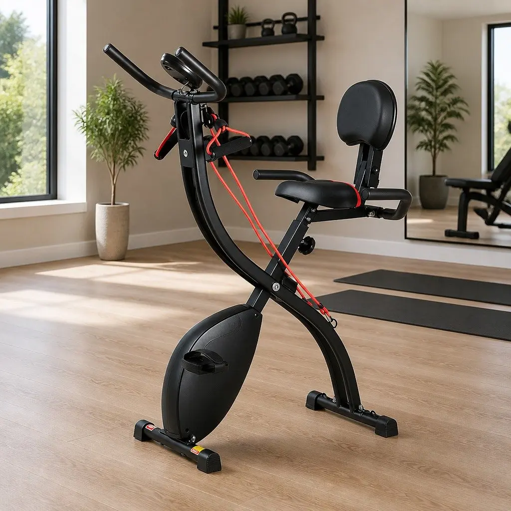 Exercise Bike with Adjustable Resistance Levels