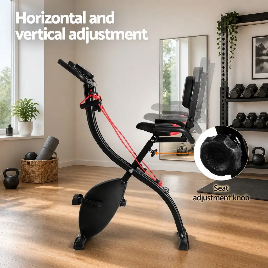 Exercise Bike with Adjustable Resistance Levels