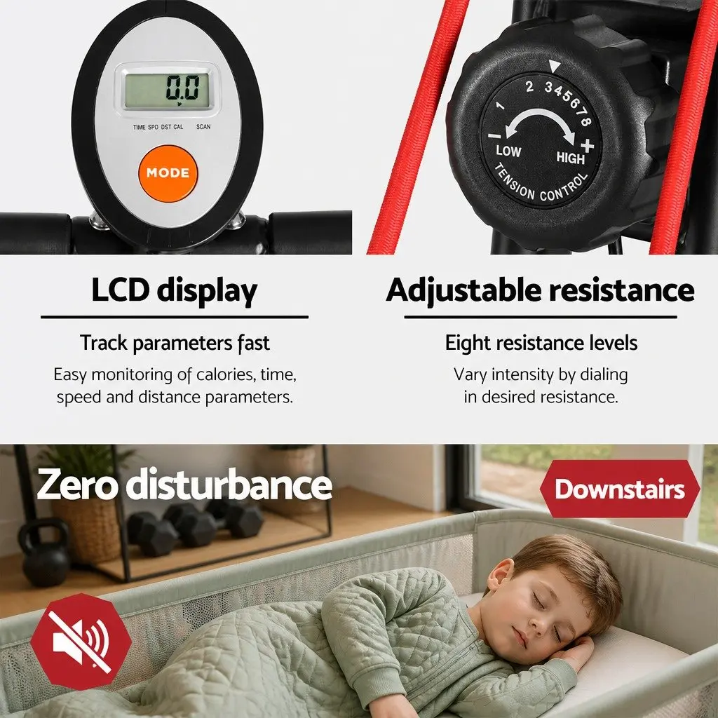 Exercise Bike with Adjustable Resistance Levels