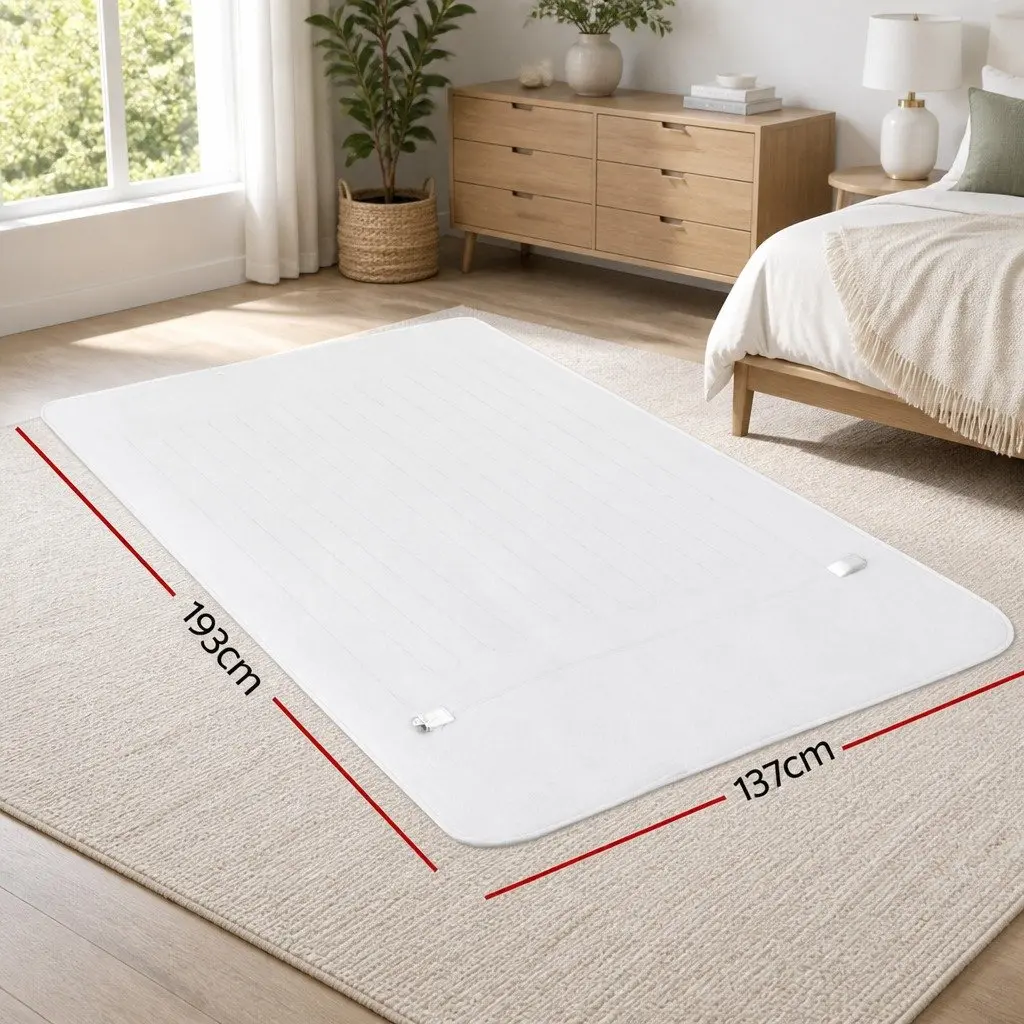 Double Size Electric Blanket with Remote Control