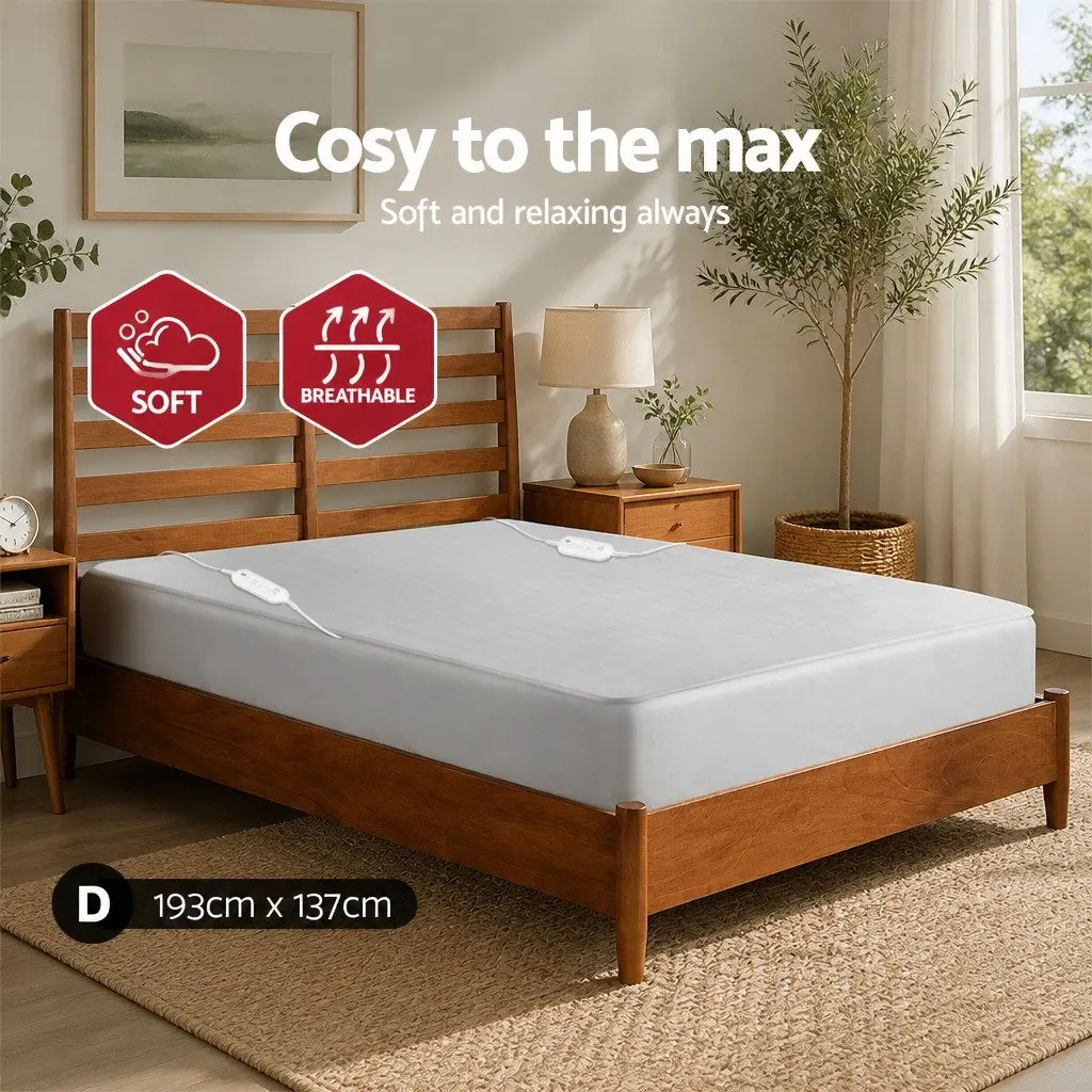 Double Size Electric Blanket with Remote Control