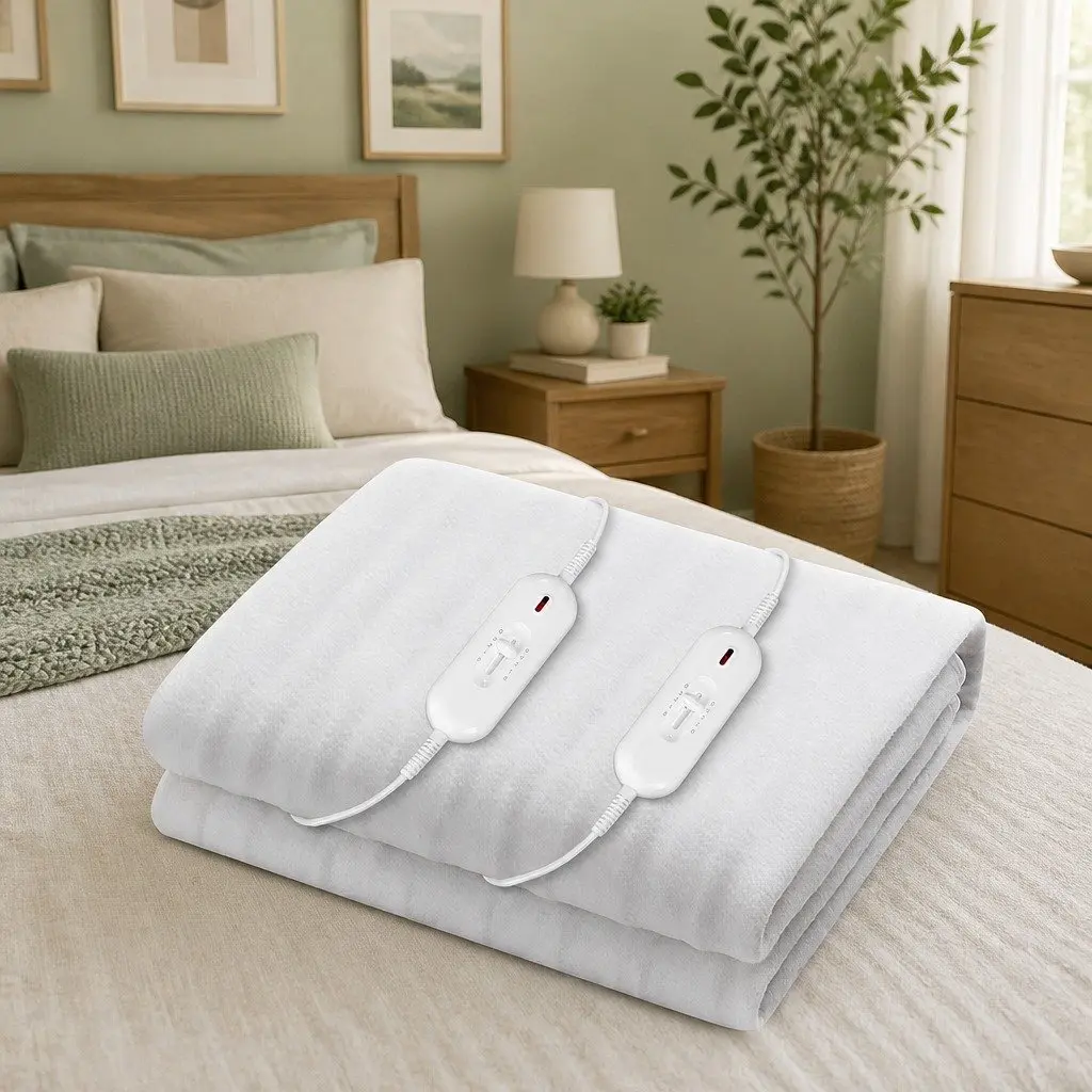 King Size Electric Blanket with Controls