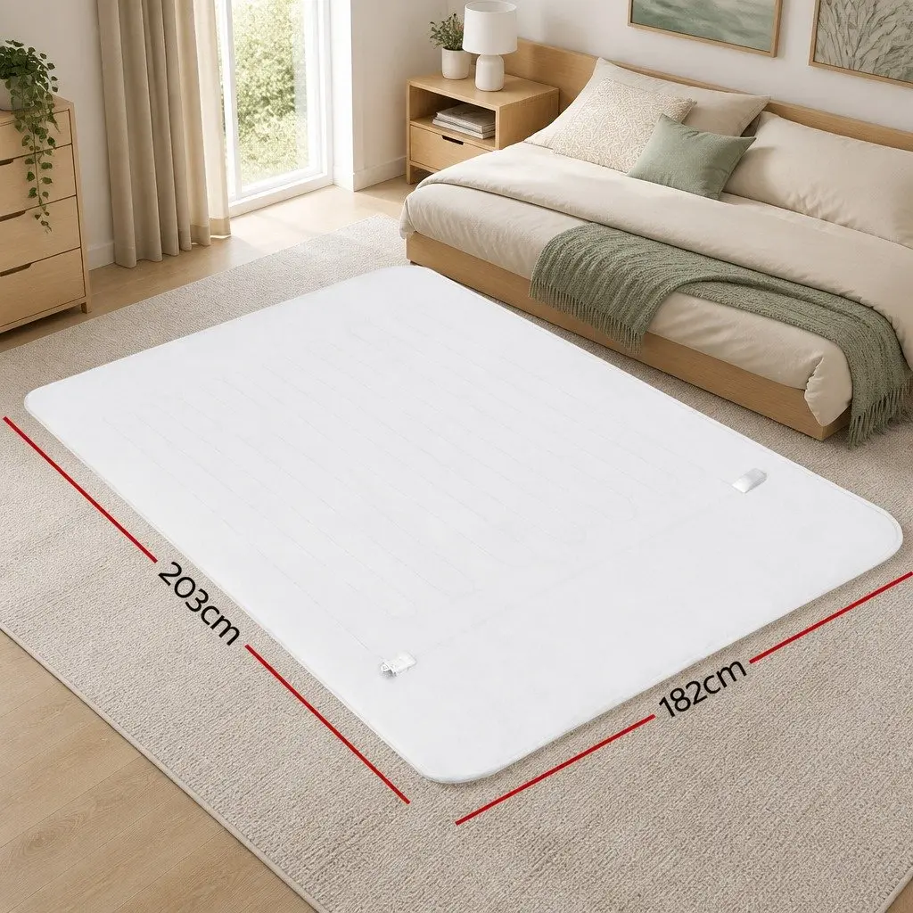 King Size Electric Blanket with Controls