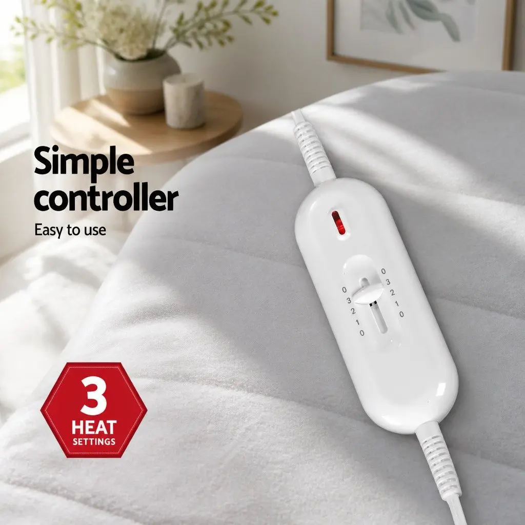 King Size Electric Blanket with Controls