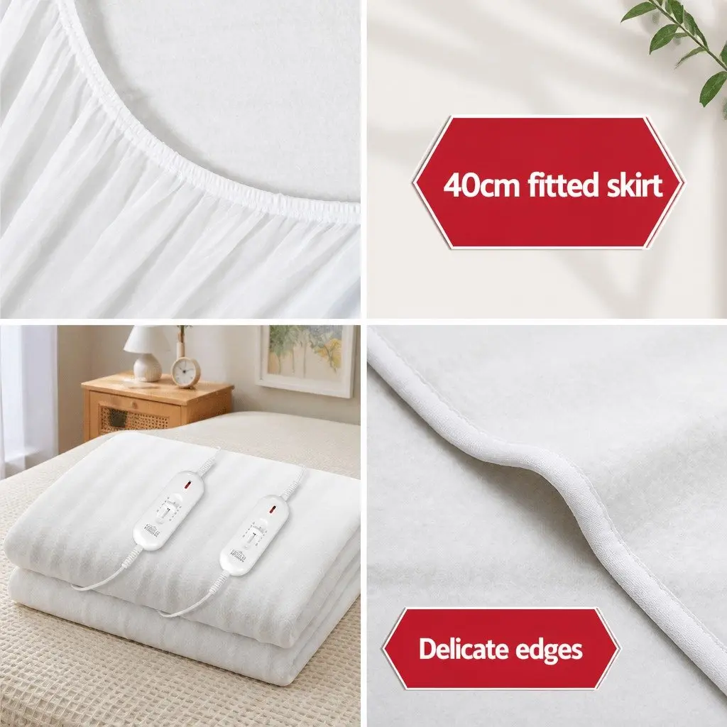 King Size Electric Blanket with Controls
