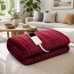 Electric Heated Throw Blanket - Compact Yet Powerful