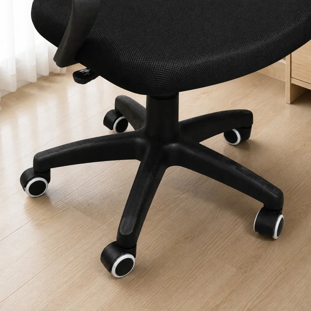 Office Chair Grey Computer Desk Gaming Ergonomic Mesh Breathable Adjustable