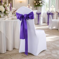 Get Creative with 20Pcs Satin Chair Sashes and Table Runner