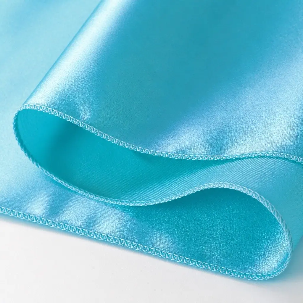20x Satin Chair Sashes Wedding Ceremony Event Decoration Cloth Cover Bow Tie