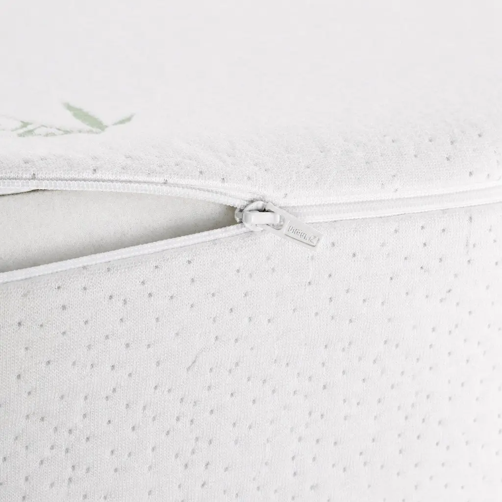 Wedge Pillow White 10cm 19cm 25cm 30cm Memory Foam Support for Back Legs Lounging