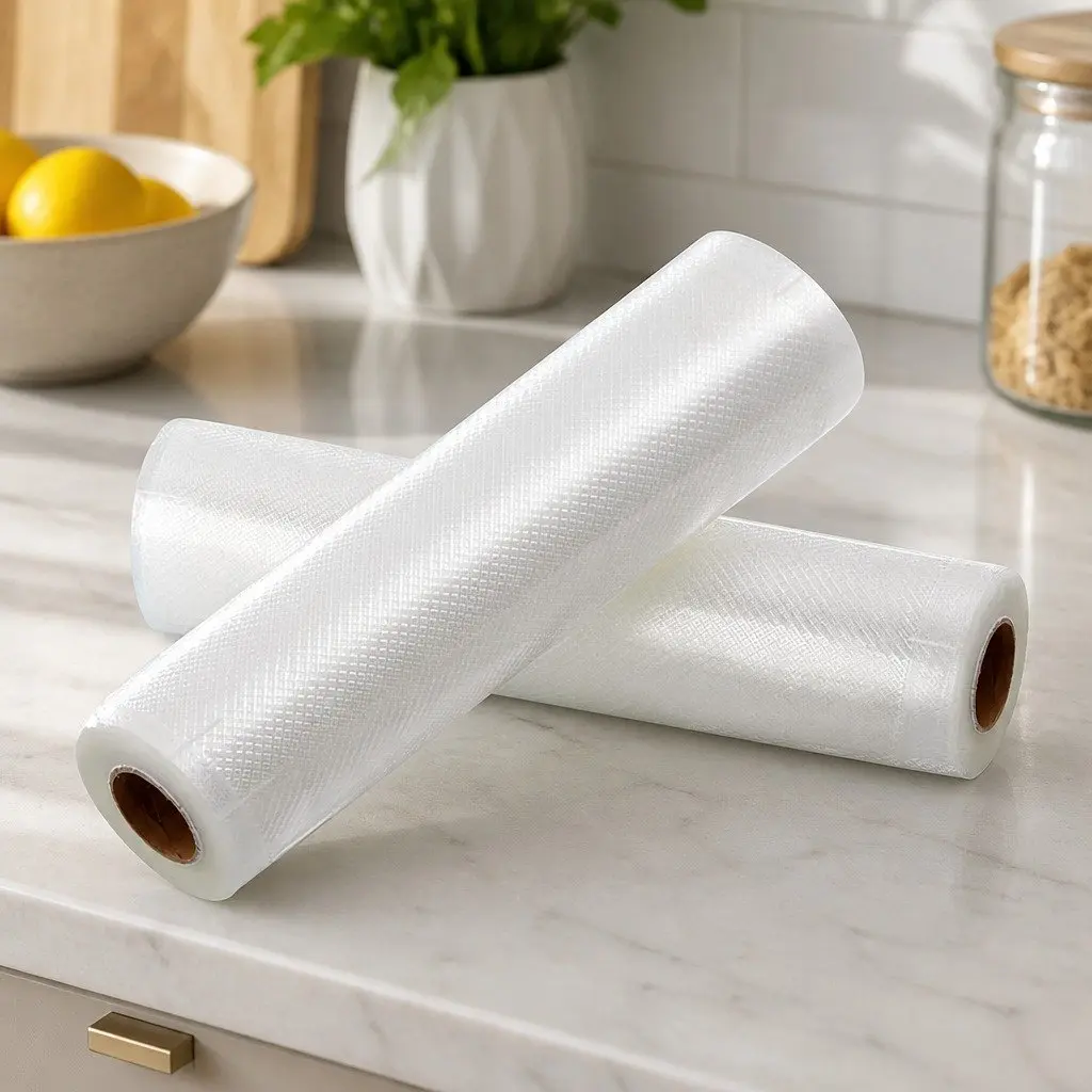 Vacuum Food Sealer Rolls 10 Pack Storage Kitchen Fresh Preserve Freezer Safe