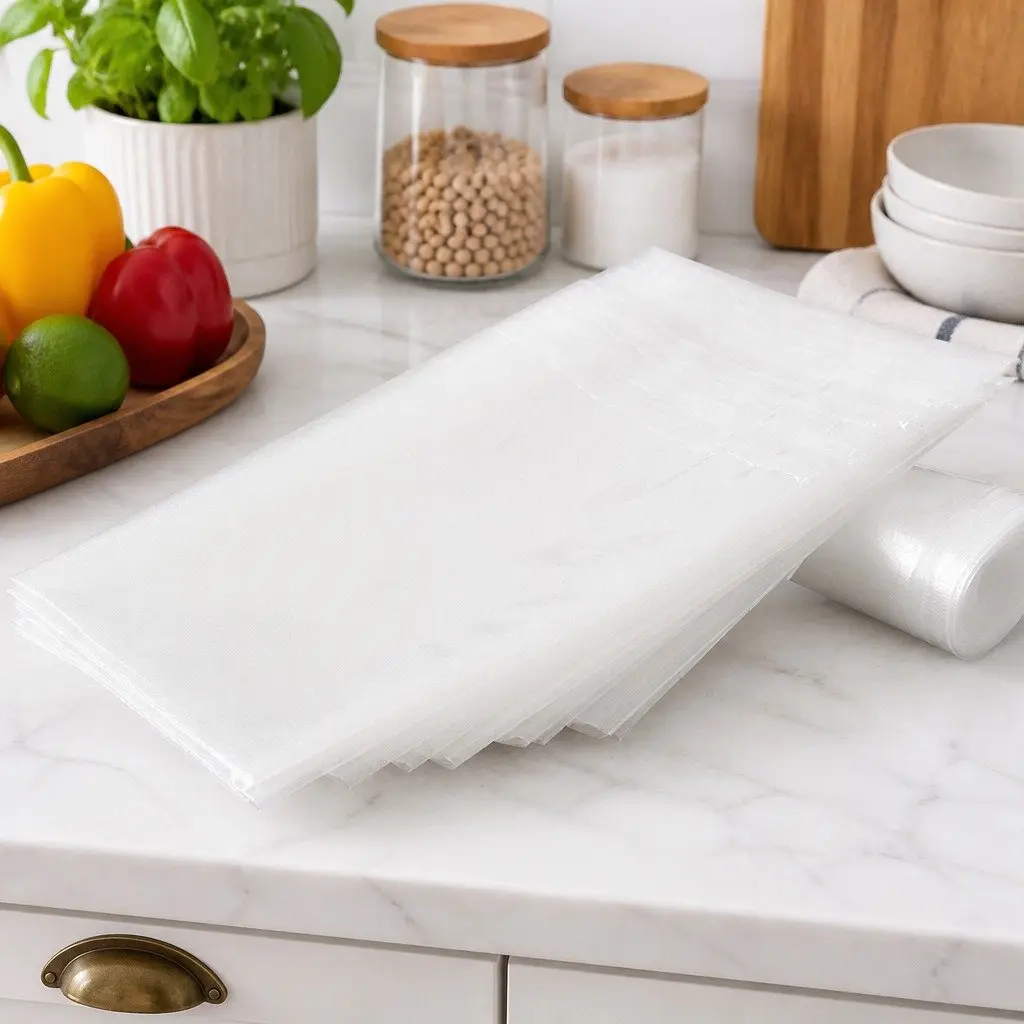 Vacuum Food Sealer Rolls 10 Pack Storage Kitchen Fresh Preserve Freezer Safe