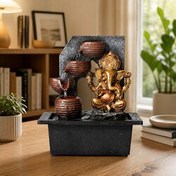 Concise LED Fountain for Your Desk