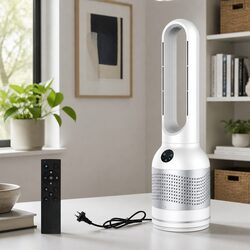 Compact 3in1 Bladeless Fan for Your Comfort Needs